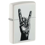 Zippo Rock White Matte Lighter