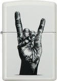 Zippo Rock White Matte Lighter