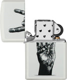 Zippo Rock White Matte Lighter