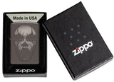 Zippo Black Ice Screaming Monster Lighter