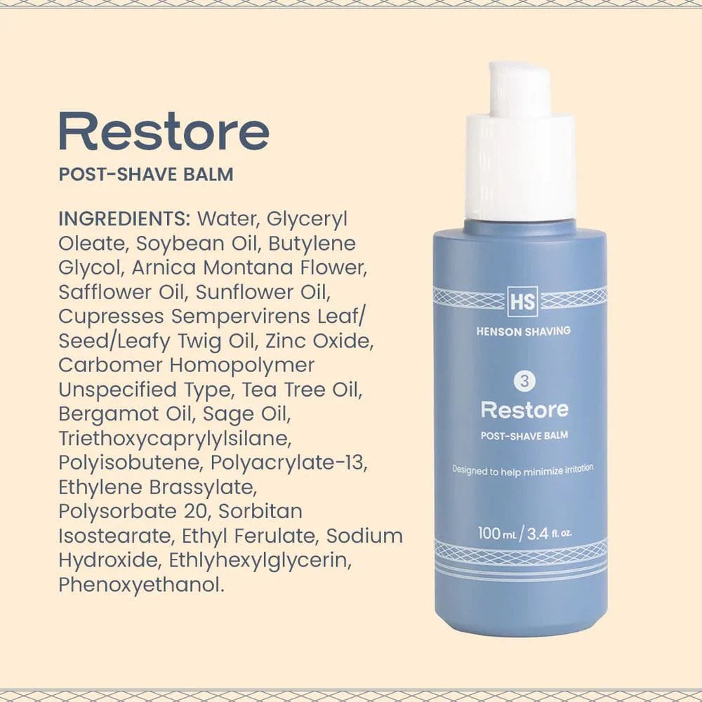 Henson Shaving Restore Post-Shave Balm 100ml