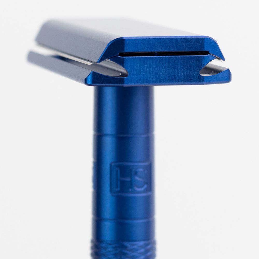 Henson Shaving AL13 Razor - Steel Blue