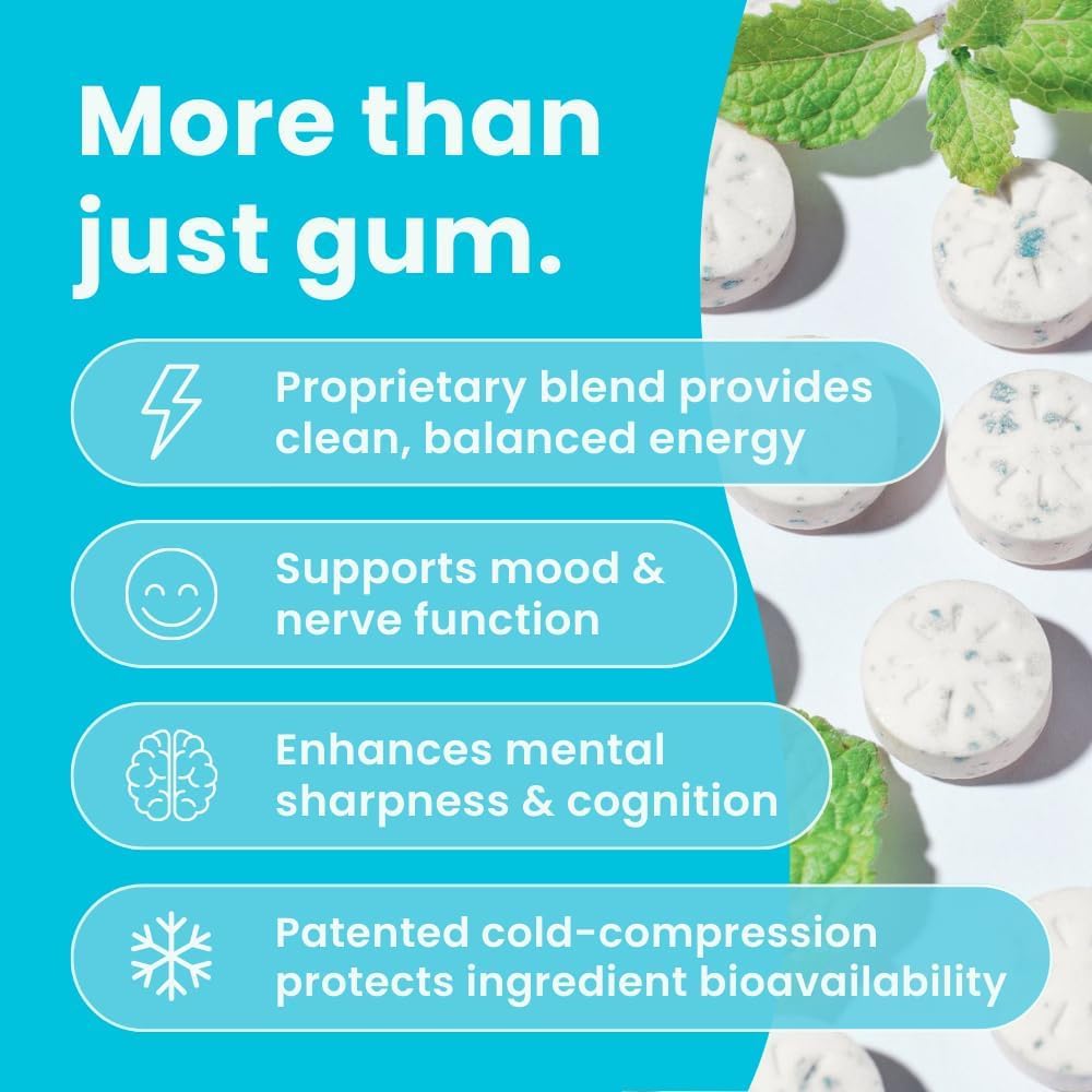 Neuro® Gum Energy & Focus™ Bulk Bag (90 pcs) - Peppermint