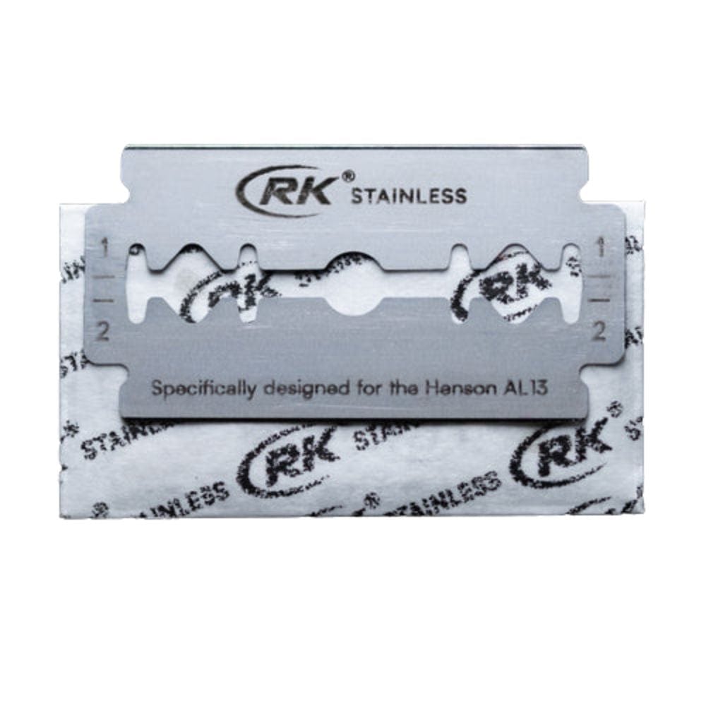 Henson Shaving RK Shaving Stainless Razor Blades (100)