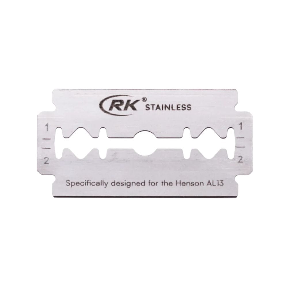 Henson Shaving RK Shaving Stainless Razor Blades (100)