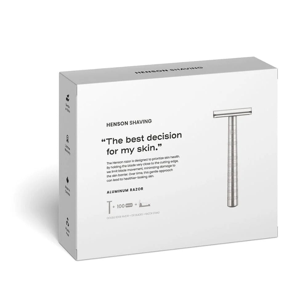 Henson Retail Set (Aircraft Aluminium AL13 + Stand + 100 pk)
