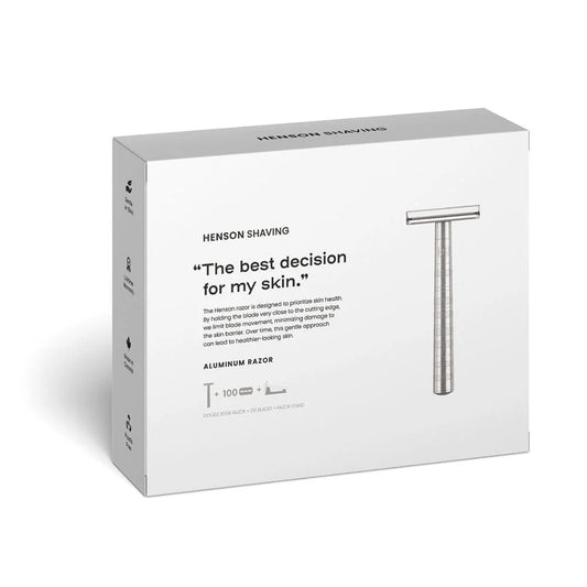 Henson Retail Set (Aircraft Aluminium AL13 + Stand + 100 pk)