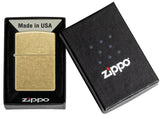 Zippo Classic Street Brass Lighter