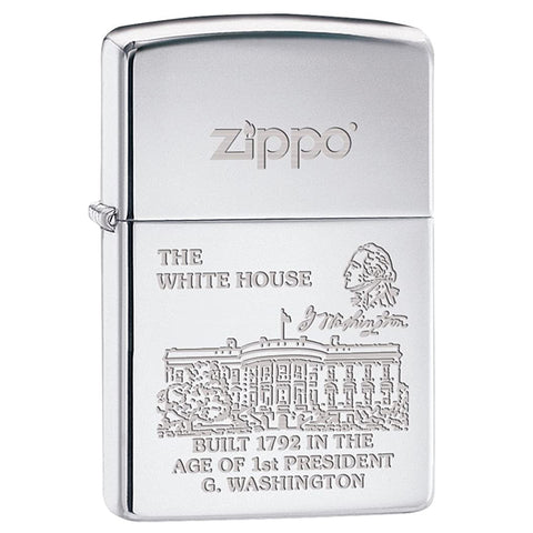 Zippo White House Engraved Lighter