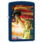 Zippo Statue of Liberty Navy Matte Lighter