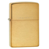 Zippo Brushed Solid Brass Pipe Lighter