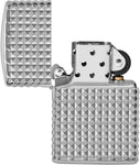 Zippo Armor MultiCut Geometric Diamond Lighter