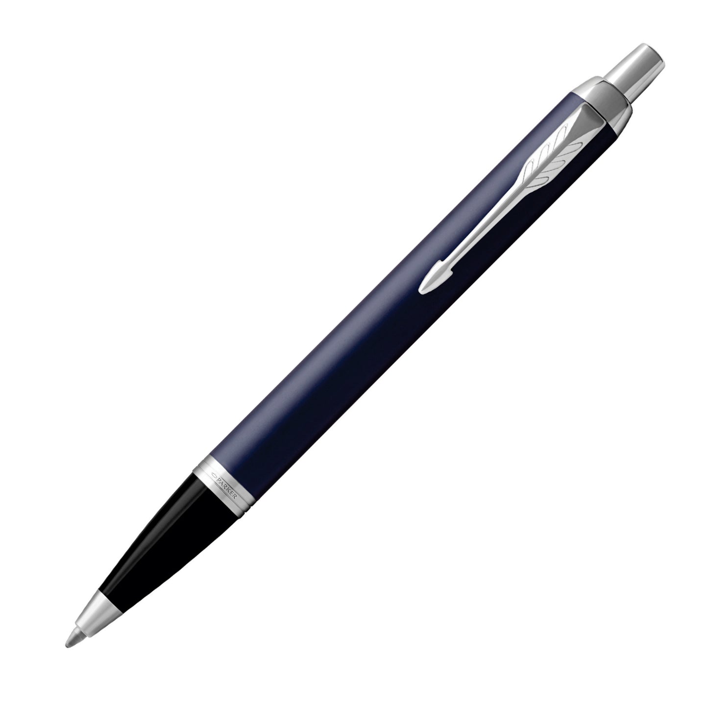 Parker IM Matt Blue with Chrome Trim Ballpoint Pen
