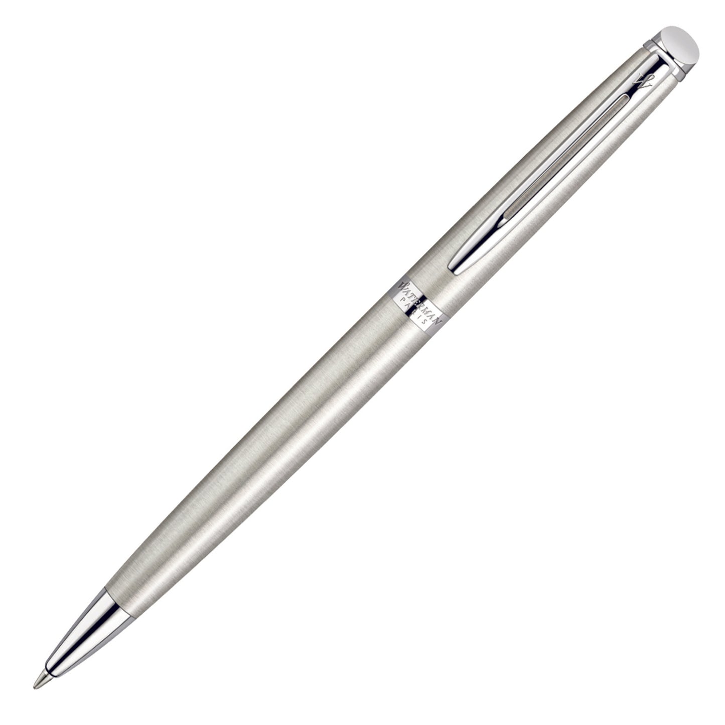 Waterman Hemisphere Stainless Steel Palladium Trim Ballpoint Pen
