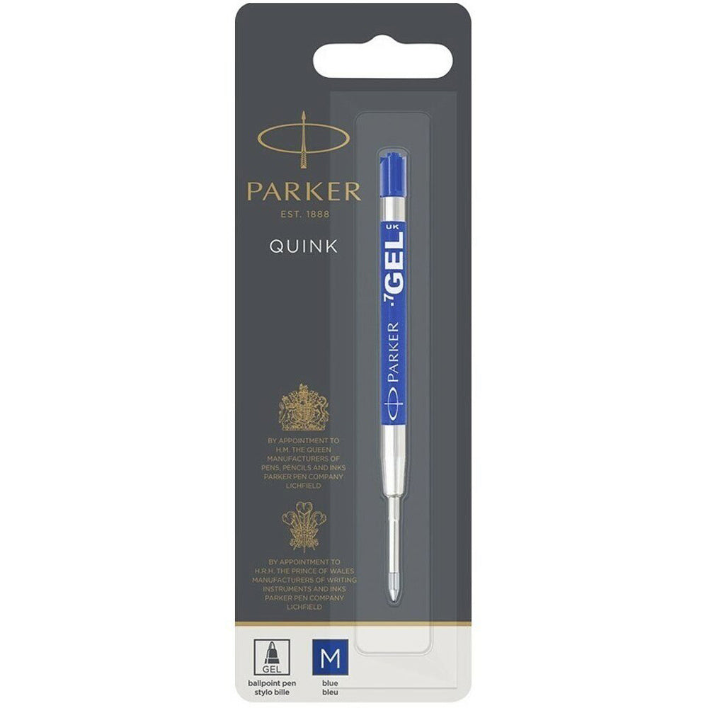 Parker Refill Ballpoint Gel Blue Medium
