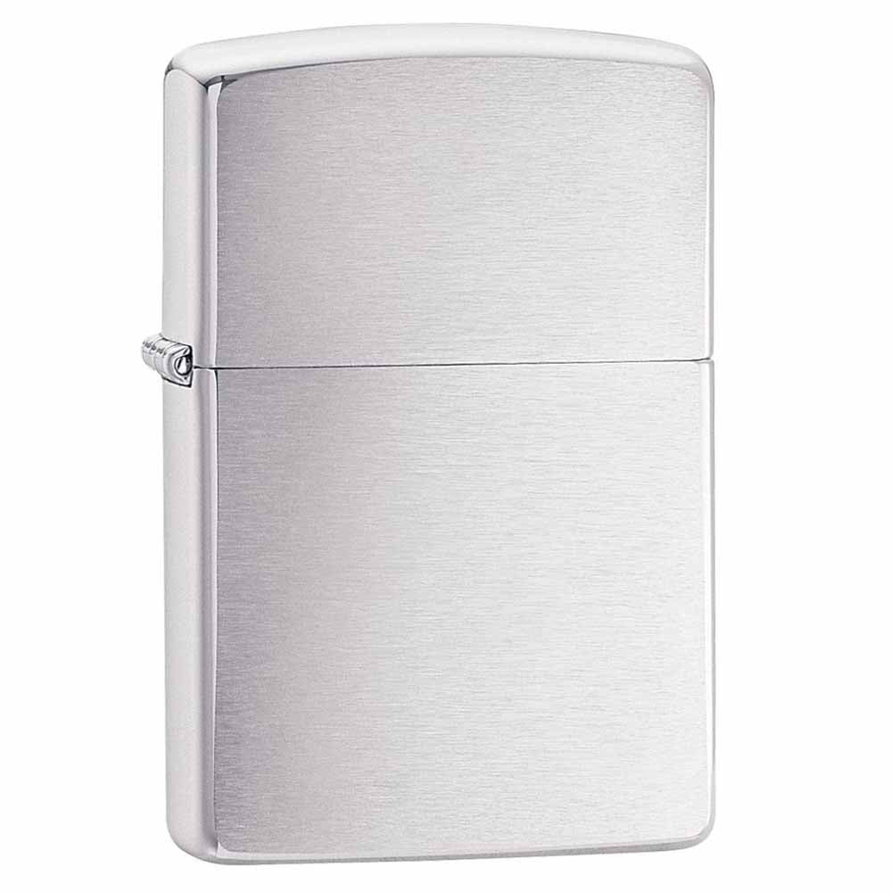 Zippo Brushed Chrome Lighter – Johnny Blade