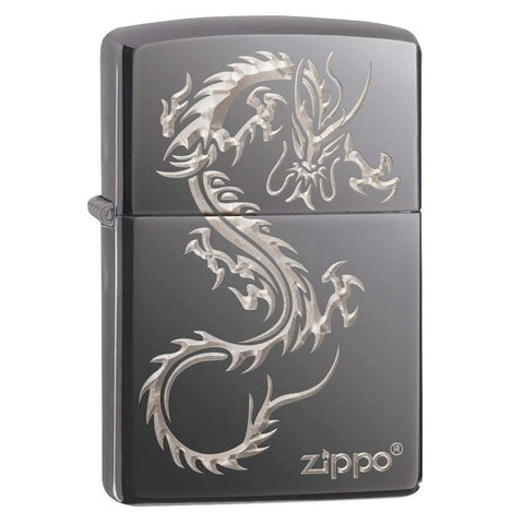 Zippo Black Ice Dragon Lighter